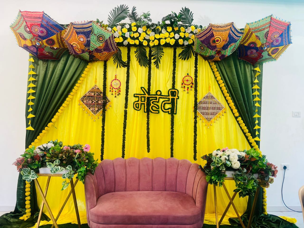 Naming ceremony decoration