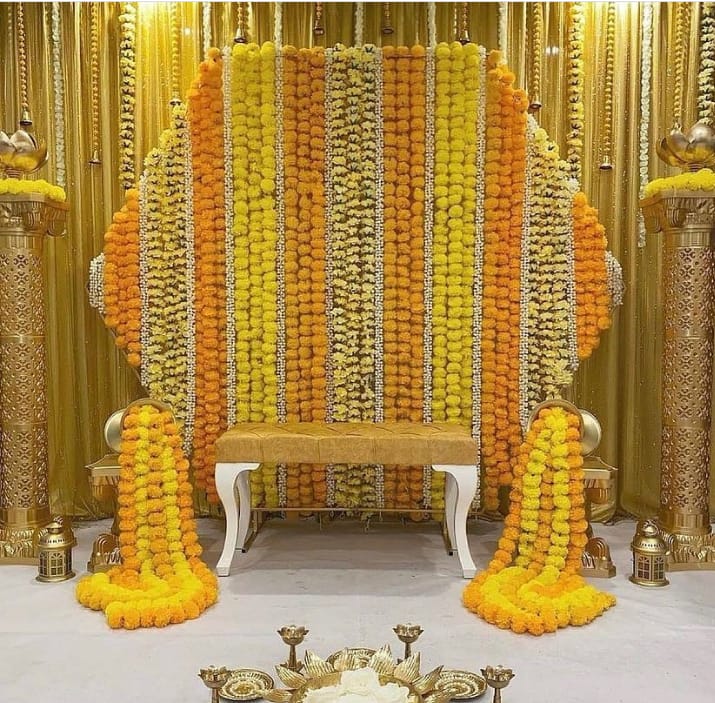 Baby shower backdrop